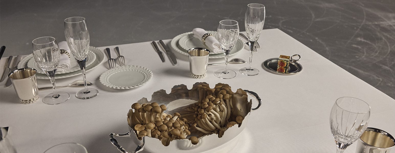 Christofle : House of Tableware since 1830.